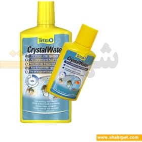 تصویر محلول شفاف کننده آب آکواریوم تترا کریستال واتر Tetra Crystal Water