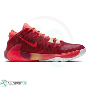تصویر کفش بسکتبال نایک طرح اصلی Nike Air Zoom Freak 1 Red 
