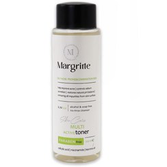 تصویر تونر مولتی اکتیو مناسب پوست چرب و مختلط آکنه حجم 200 میلی لیتر مارگریت Margritte Multi Active Toner For Oily And Acne Skin 200 ml