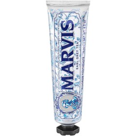 تصویر خمیر دندان سفید کننده سیگاری ها مارویس Marvis Smokers Mint حجم ۸۵ میل ا Marvis Smokers Mint Toothpaste 85 ml Marvis Smokers Mint Toothpaste 85 ml