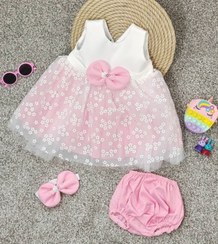 تصویر سارافون عروس 3تکه51015 