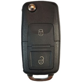 تصویر کاور ریموت لاکچری فلزی خودرو پژو پارس و پژو 405 (دو دکمه) Luxury metal remote control cover for Peugeot Pars & 405 car