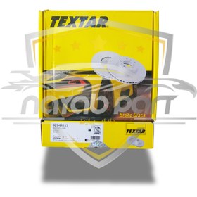 تصویر دیسک ترمز پژو 405 TEXTAR 