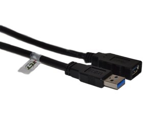 تصویر کابل USB 3.0 افزایش طول تی سی تی 3 متری ا TCT USB 3.0 Extension Cable 3M TCT USB 3.0 Extension Cable 3M