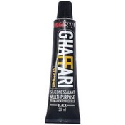 تصویر چسب سیلیکون (مشکی) همه کاره پمادی غفاری مدل MEGASEAL حجم 30 میلی لیتر GHAFARI MEGASEAL