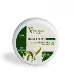 تصویر کرم مرطوب کننده دست و صورت 250ml حاوی روغن عصاره چای سبز 