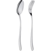 تصویر سرویس قاشق و چنگال ام جی اس مدل DF008 ۱۲ پارچه استیل 