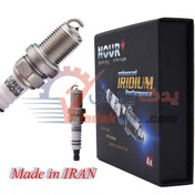 تصویر شمع ایریدیوم پایه کوتاه نور (بسته۴عددی) ا Spark Plugs NOUR BOSCH NOUR+ FR8DI30 Iridium IRAN Spark Plugs NOUR BOSCH NOUR+ FR8DI30 Iridium IRAN