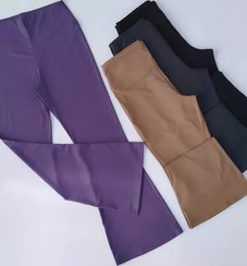 تصویر لگینگ فلامنت بوتکات سایز ۳۸ تا ۴۴ رنگ بنفش 