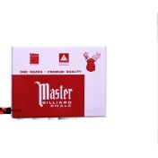 تصویر گچ بیلیارد 12 عددی Master Chalk 
