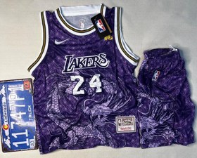 تصویر ست تایلندی LAKERS بنفش چیریکی 