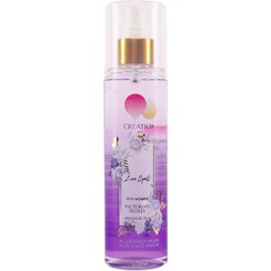 تصویر بادی اسپلش زنانه VICTORIAS SECRET LOVE SPELL کریشن ایریس CREATION IRIS CREATION IRIS VICTORIAS SECRET LOVE SPELL BODY SPLASH