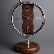 تصویر ساعت رومیزی آرتمیس 30311 نقره ای 