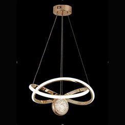 تصویر لوستر اس ام دی دایره ای ماه 7050E 