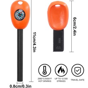 تصویر سنگ چخماق چندکاره مدل Survive army Survive army multifunctional flint