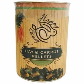 تصویر پلت علوفه هویج 500 گرم hay pellets