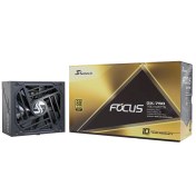 تصویر پاور کامپیوتر 750 وات تمام ماژولار سی سونیک مدل FOCUS GX ATX 3.0 Seasonic FOCUS GX ATX 3.0 80PLUS GOLD 750W Full Modular PSU