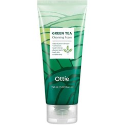 تصویر فوم شستشو صورت اوتی مدل Green Tea حجم 150 میلی لیتر 