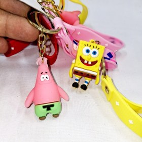 تصویر جاکلیدی سلیکونی بنددار 