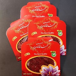 تصویر زعفران سرگل قائنات 1مثقالی پک 4عددی 