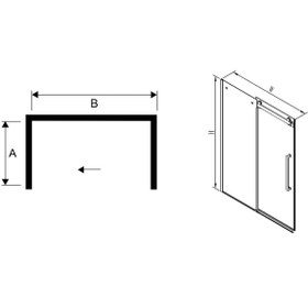 تصویر دور دوشی مانسون 1 سای تک Scitech manson 1 Shower Enclosures