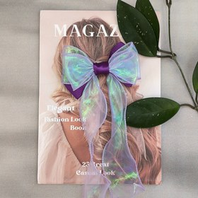 تصویر پاپیون حریر شاین 