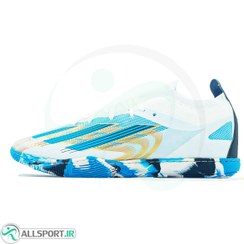 تصویر کفش فوتسال آدیداس مسی Adidas Messi Crazy Fast White Blue 