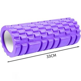 تصویر فوم رولر یوگا کد 25500 - آبی 