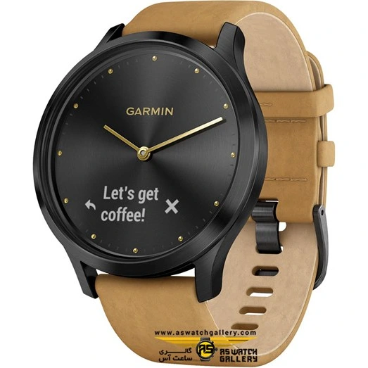 Smart watch garmin vivomove hr sales black