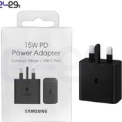 تصویر شارژر دیواری سامسونگ مدل EP-T1510 توان ۱۵ وات با درگاه USB-C 