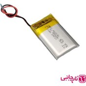 تصویر باتری لیتیومی مدل 402030 ظرفیت ۳۰۰ میلی آمپر ساعت 