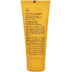 تصویر کرم ضد آفتاب و ضد لک بی رنگ لافارر مناسب پوست خشک و معمولی SPF50 La Farrerr Anti Spot Sunscreen Cream SPF 50 for Normal to Dry Skin