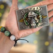 تصویر سگک کمربند جمجمه 