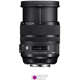 تصویر لنز زوم سیگما Sigma 24-70mm f/2.8 EX DG HSM برای نیکون 