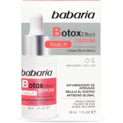 تصویر سرم بوتاکس باباریا مناسب انواع پوست حجم 30 میل Babaria botox serum suitable for all skin types, volume 30 ml