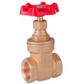 تصویر شیرفلکه کشوئ برنجی ۳/۴ 