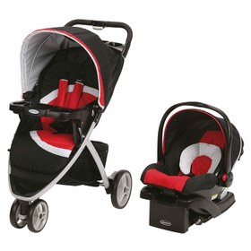 تصویر کالسکه و کریر سه چرخ گراکو GRACO Graco Stroller and Car Seat-7AZ00SCE3-1926494