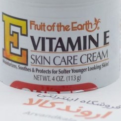 تصویر کرم ویتامین Fruit of the Earth E مرطوب کننده پوست 226 گرم ا Vitamin E Cream Skin Care 226gr Vitamin E Cream Skin Care 226gr