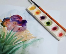 تصویر پالت سرامیکی 6خانه 