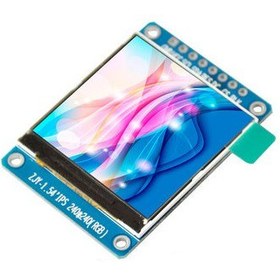 تصویر ماژول 1.54 اینچ 1.54inch LCD display Module, 240x240 SPI - ST7789 