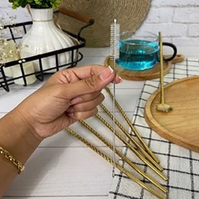 تصویر قاشق نی دار مارپیچ 