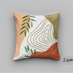 تصویر کوسن کد K417 مینیمال_گلدار