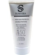 تصویر ضد آفتاب بی رنگ سانیورا spf50 اصلی 