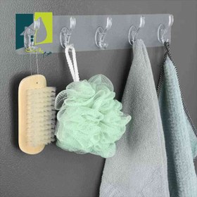 تصویر چوب لباسی چسبی همه کاره 