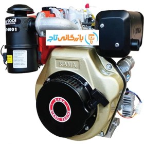 تصویر موتور تک دیزلی کاما 10 اسب بخار مدل KM186FS6E گیربکسی 