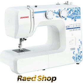تصویر چرخ خیاطی ژانومه مدل 7200 ا Janome sewing machine model 7200 Janome sewing machine model 7200