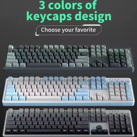 تصویر کیبورد ZIFRIEND مدل ZT104 