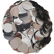 تصویر پولک رادون مدل سکه ای کد SI وزن 30 گرم - سفید 