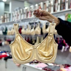 تصویر سوتین فنردار بدون اسفنج زنانه مونلایت | سایز 75 تا 110، کاپ C/D/E، مدل 2119 