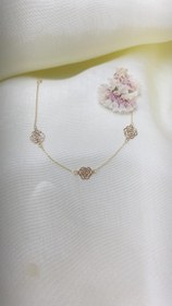 تصویر دستبند سه گل 